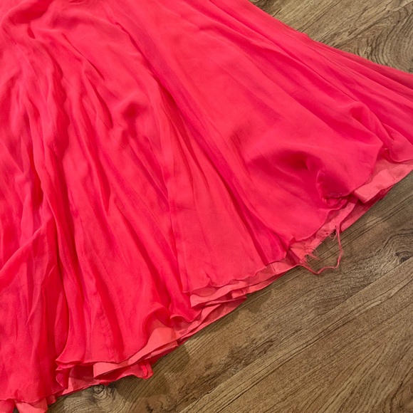 Alyce Designs Coral Beaded Pageant/Prom Gown - Picture 7 of 12